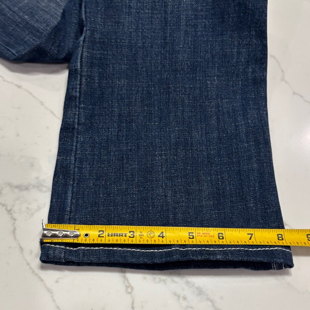 Wrangler Boot Cut Jeans in Indigo Blue - Picture 16 of 16